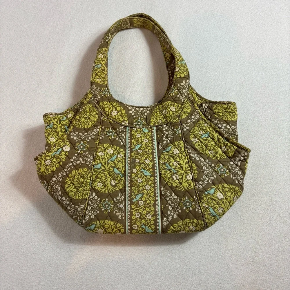 Vera Bradley Sitting in a Tree Saddle Up Shoulder Bag | Cottagecore Botanical
